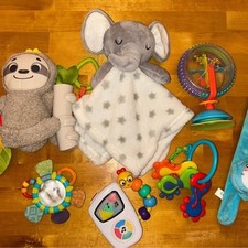 Baby Toy Mixed Lot/ Bundle Including Einstein, Nuby, and Fisher-Price