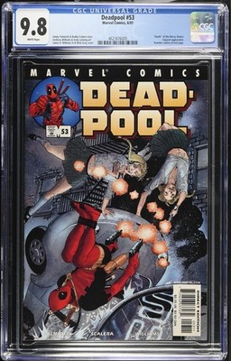 Deadpool #53 CGC 9.8 WP NM/MT Marvel 2001 ''Death'' of the Mercy Sisters   