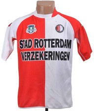 FEYENOORD 2003/2004 HOME FOOTBALL SHIRT KAPPA SIZE S ADULT