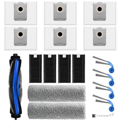 18 Stück Zubehörset Für Ecovacs Deebot T80 Omni Saugroboter mit 1 Hauptbürste DE