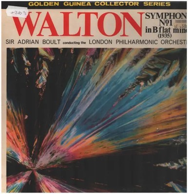 LP Sir William Walton , The London Philharmonic Orchestra / Si Symphony No. 1 I