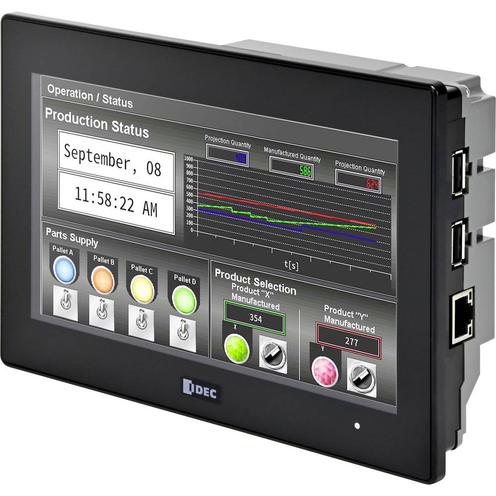 Automate programmable FT2J-7U22SAF-B Idec pour résoudre les pannes de communication écran-HMI