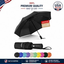 Portable UV Protection and Rainproof Travel Umbrella - Easy Auto Close