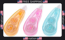 Premium White Correction Tape - 1pc Tear-Resistant Easy Office Supply
