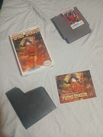 Authentic Flying Dragon NES Complete In Box!