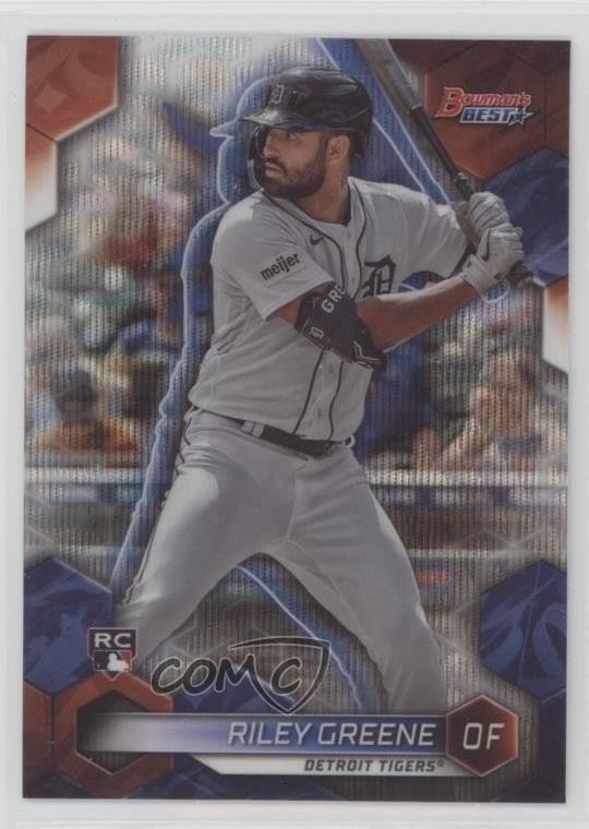 2023 Bowman's Best Wave Refractor Riley Greene #30 o7m