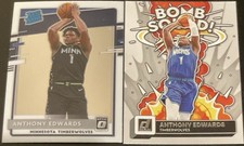 2020-21 Panini Donruss Optic Rated Rookie Anthony Edwards #151 (RC), Bomb Squad