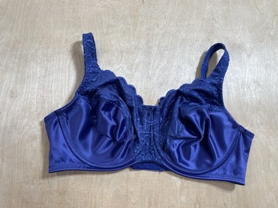 Playtex Secrets Lifts & Supports Full Figure Unlined Underwire Bra 40D Purple