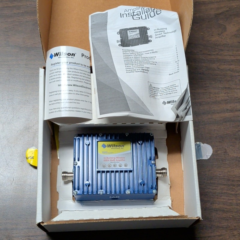 Wilson Electronics iDEN In-Building Wireless Amplifier 50dB 806-866 MHz 804005