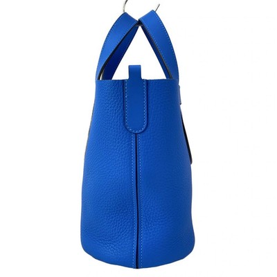 Hermès HERMES In the Loop 18 Handbag New Blue Idler Taurillon