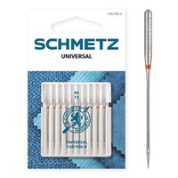 Schmetz - 10 NäHmaschinennadeln Universal - 130/705 H |- Nadeldicke: 80/12