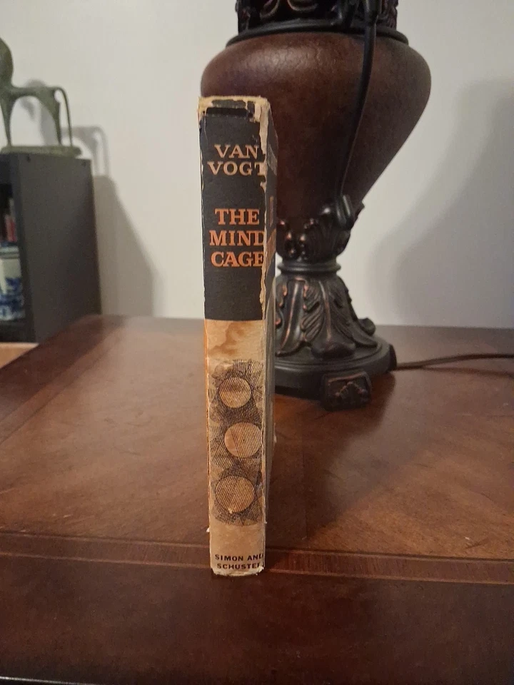 A.E. Van Vogt The Mind Cage First Edition First Printing The True 1st Not BCE - Image 2 of 4