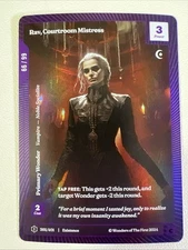 Wonders Of The First Existence - Rav, Courtroom Mistress - OCM 66/99