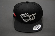 [851-8802] NEW MEN'S BBC BILLIONAIRE BOYS CLUB BB SCRIPT SNAPBACK HAT BLACK