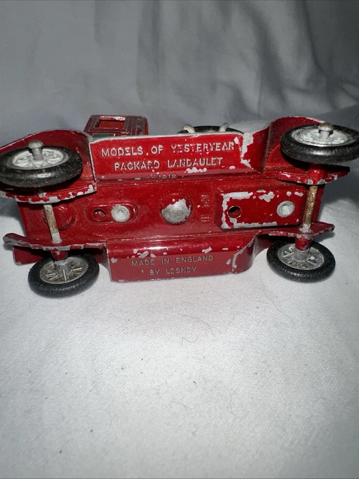 Vtg Lesney Matchbox Models Of Yesteryear No. 11 1912 Packard Landaulet - England - Image 4 of 4