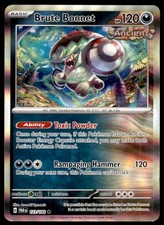 Brute Bonnet 123/182 Holo Rare Miscellaneous Cards & Products Pokemon Holo NM