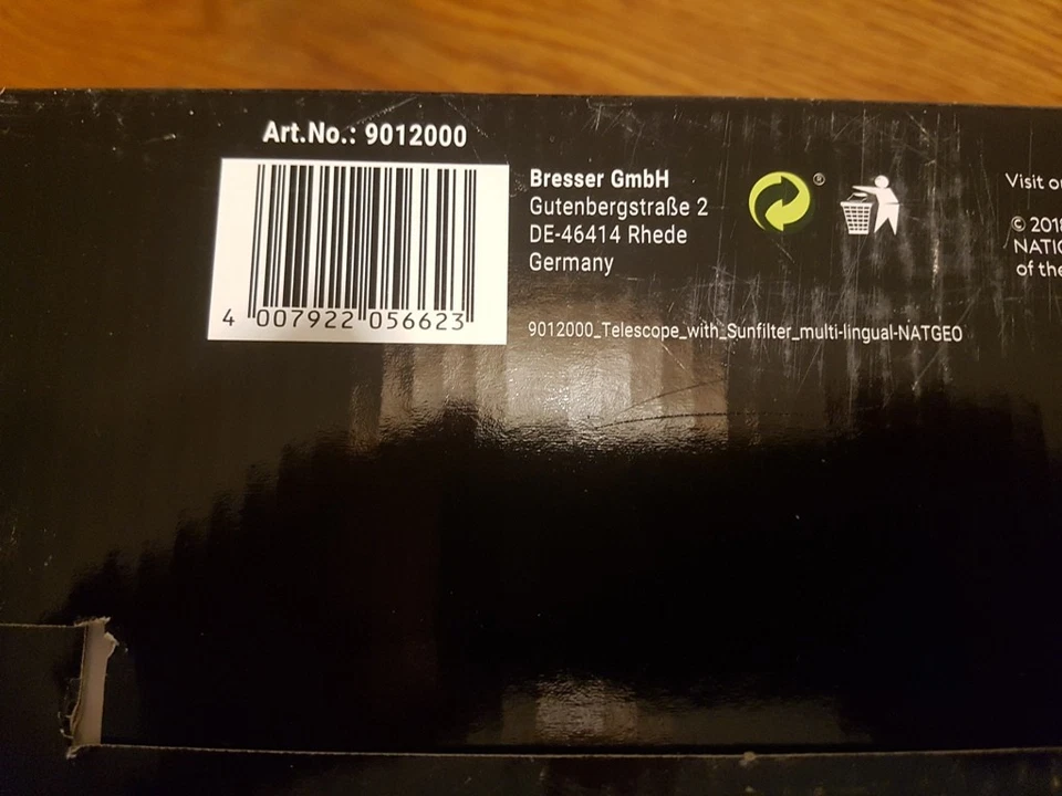 National Geographic Refraktor 76/350 Teleskop mit Sonnenfilter - Bild 4 von 4