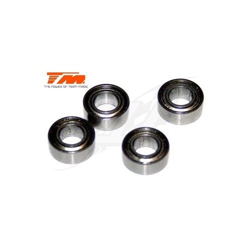 30 Pezzi Cuscinetti A Sfera MR105-2RS – 5x10x4 Mm, Doppia Tenuta In Acciaio, Z2, Per Uso Generale - 6