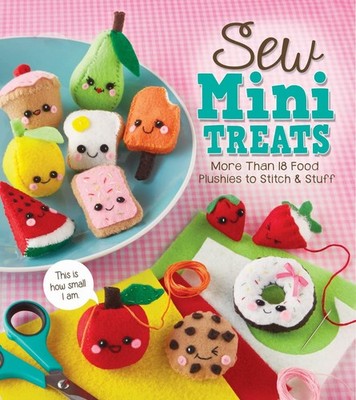 Sew Mini Treats Plush Food Craft Kit 18 Felt Food Project Bundle Fun Activities