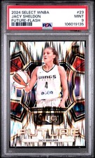 2024 PANINI SELECT WNBA SELECT FUTURE FLASH #23 JACY SHELDON PSA 9