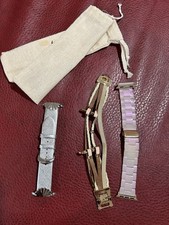 Set Of 3 Dressy Watch Bands That Fit Apple Watch Size 38-41.