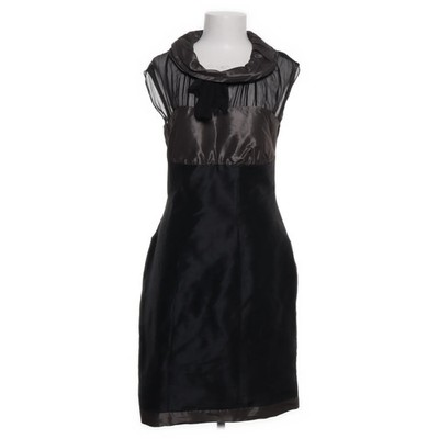 Siste s, Cocktailkleid, Größe: L, Schwarz/Grau, Polyamid/Polyester, Damen #yl4