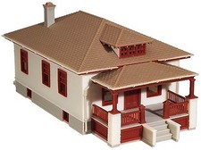 Atlas N Scale Model Railroad Building Kit Barb's Bungalow Home/House