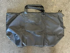 TUMI Just In Case Packable Foldable Travel Tote Bag Lightweight Gray