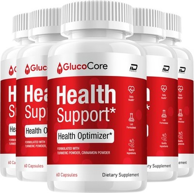 (5 Pack) Gluco Core Capsules   GlucoCore Natural Blend Glycogen Support