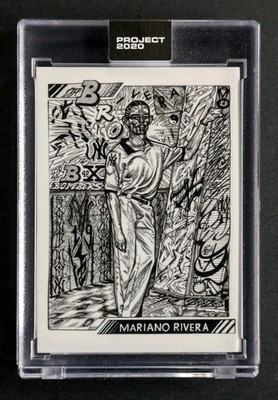 Topps PROJECT 2020 Mariano Rivera 1992 by JK5 Card #91 Yankees PR /35330~HOF