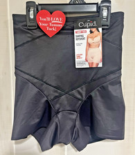 Cupid Small Extra Firm Control Shapewear Shaping Boyshort Tummy Tuck Black NWT