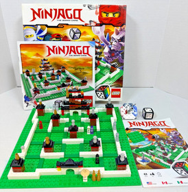 LEGO 3856 Ninjago The Board Game 99% Complete 2011 Retired Booklet - Read Desc.