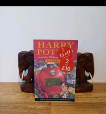 Harry Potter and the Philosopher's Stone First Edition 1997 Bloomsbury 63 Print 
