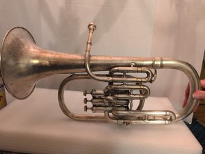 VINTAGE professional Wurlitzer Three valve  alto horn