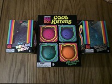 3 Piece NEW NeeDoh Dream Drop, Cool Kittens 100 Real  Sealed NEW