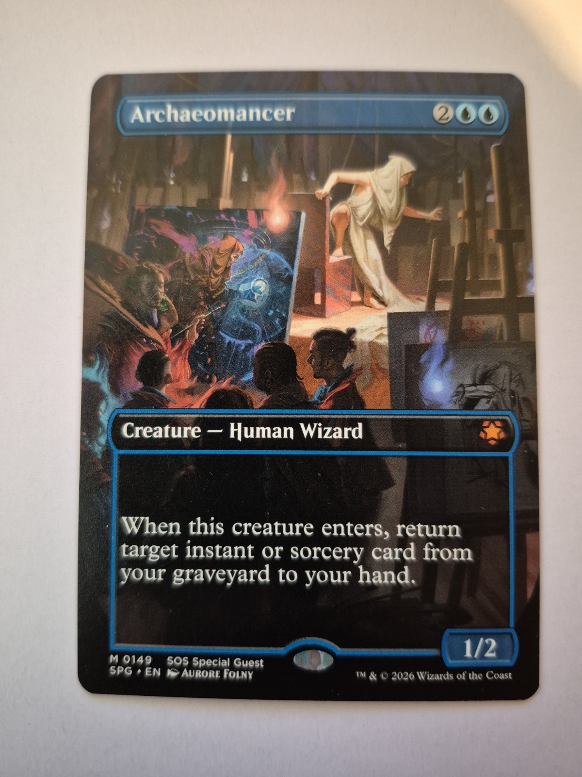 1x Archaeomancer (149) Borderless Special Guests SPG MTG Magic NM x1