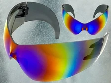 Futuristic Cyclops Alien Space Robot Shield Party Raver SUNGLASSES Club Festival