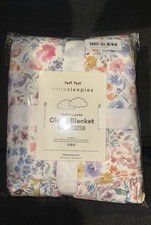 Little Sleepies Tiny Blooms Layette Ruffle Blanket