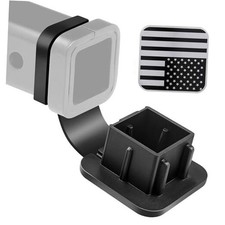 Hitch Cover, 2 Inch Trailer Tow Tube Plug for 2  Hitch Receivers Class 3 4 5,