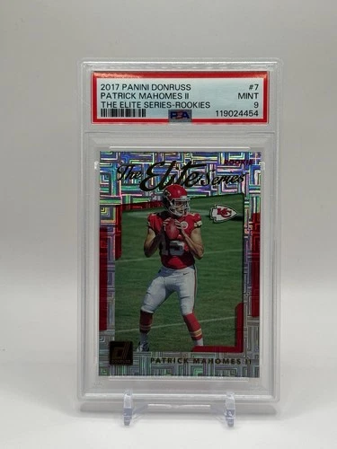 2017 PANINI DONRUSS PATRICK MAHOMES II THE ELITE SERIES-ROOKIES 🔥🔥🔥
