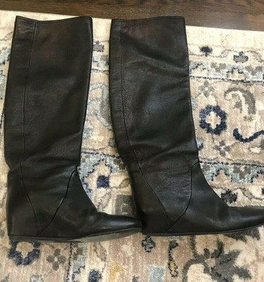 lanvin wedge boots