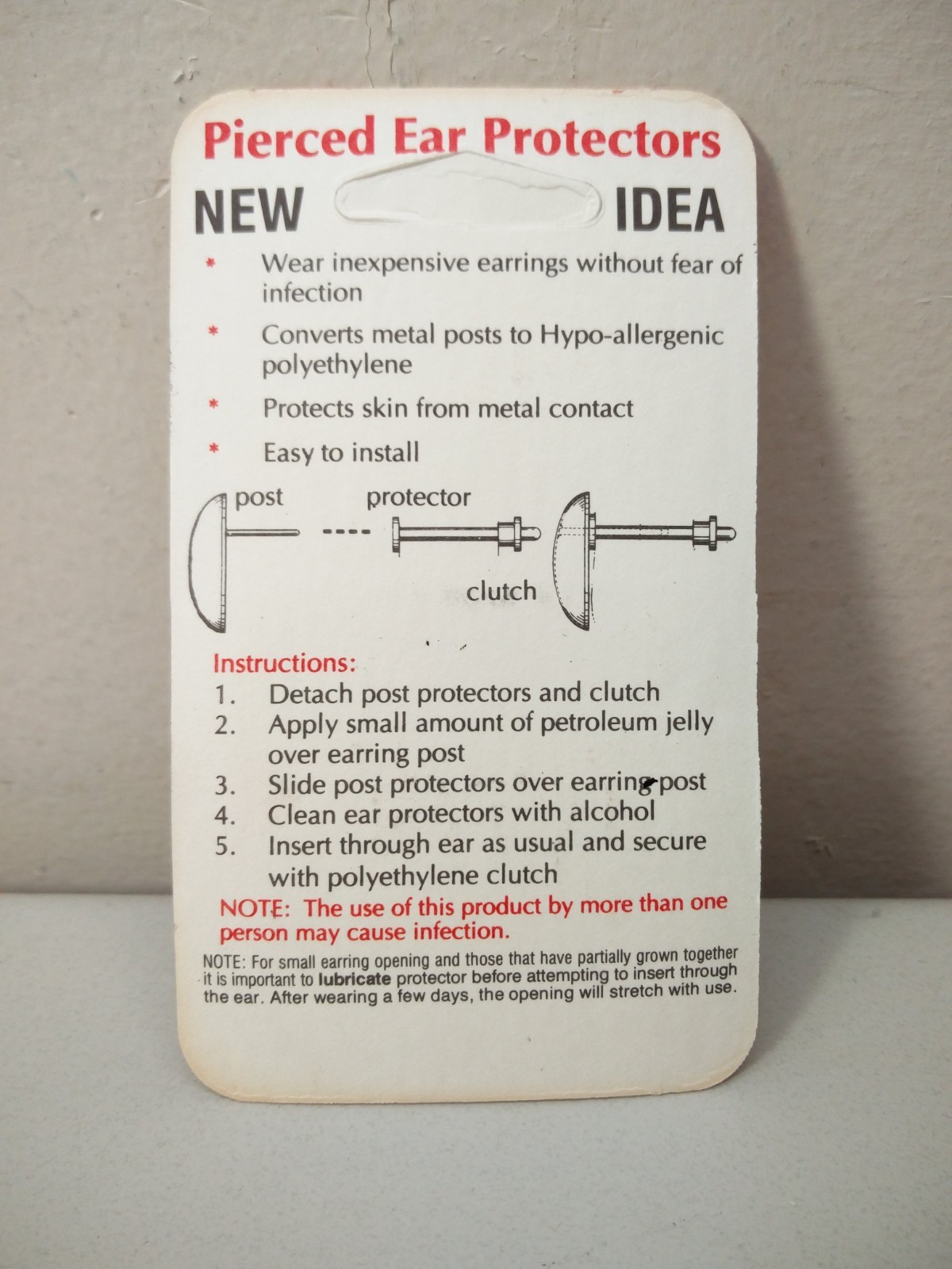 Pierced Ear Protectors NIP Lot of 6 Packages eBay