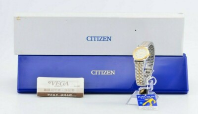 I638 Vintage Citizen Junction Square Quartz Watch Needs