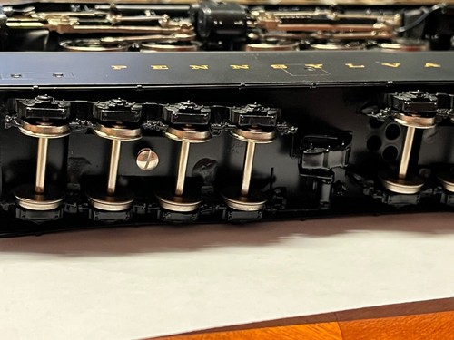 Key Brass HO PRR Pennsylvania 4-4-6-4 Q-2 Duplex Steam #6131 CS#88 Factory Paint - Picture 5 of 9