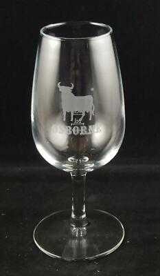 2 Osborne Brandy Gläser, Stielglas, Stier,  2/4 cl, Spanien, Bar, 2 Stk, Neu