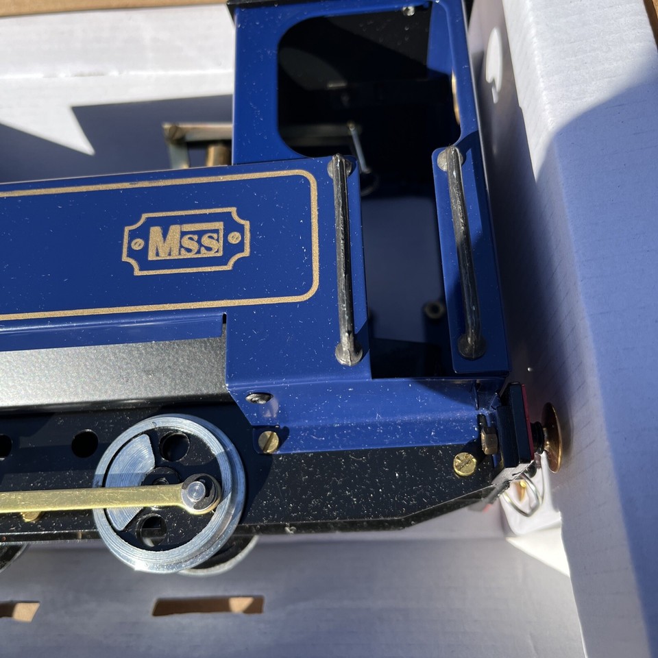 Mamod Live Steam Garden Railway in blue never used just