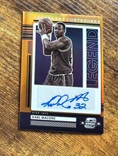2021-22 Panini Contenders Optic Legendary Auto Orange #11 Karl Malone /25 X8929