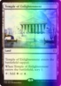 MTG Temple of Enlightenment (246s/136) Theros Beyond Death Promos LP FOIL