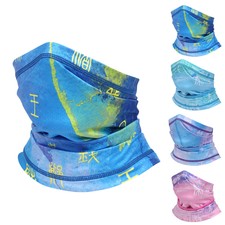 Cooling Neck Gaiter UV Protection Face Mask Colorful Scarf Breathable Balaclava
