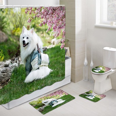 dog shower mat